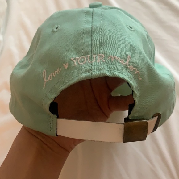 Love Your Melon adjustable Baseball Cap in Mint - Picture 2 of 2